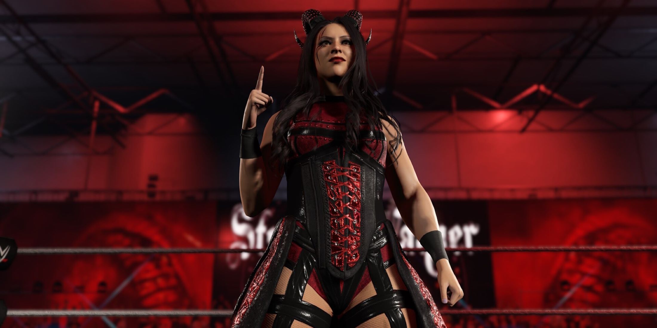 WWE 2K25 Stephanie Waker Father