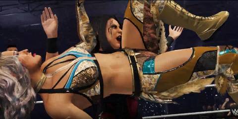 WWE 2K25 Vaquer and Giulia