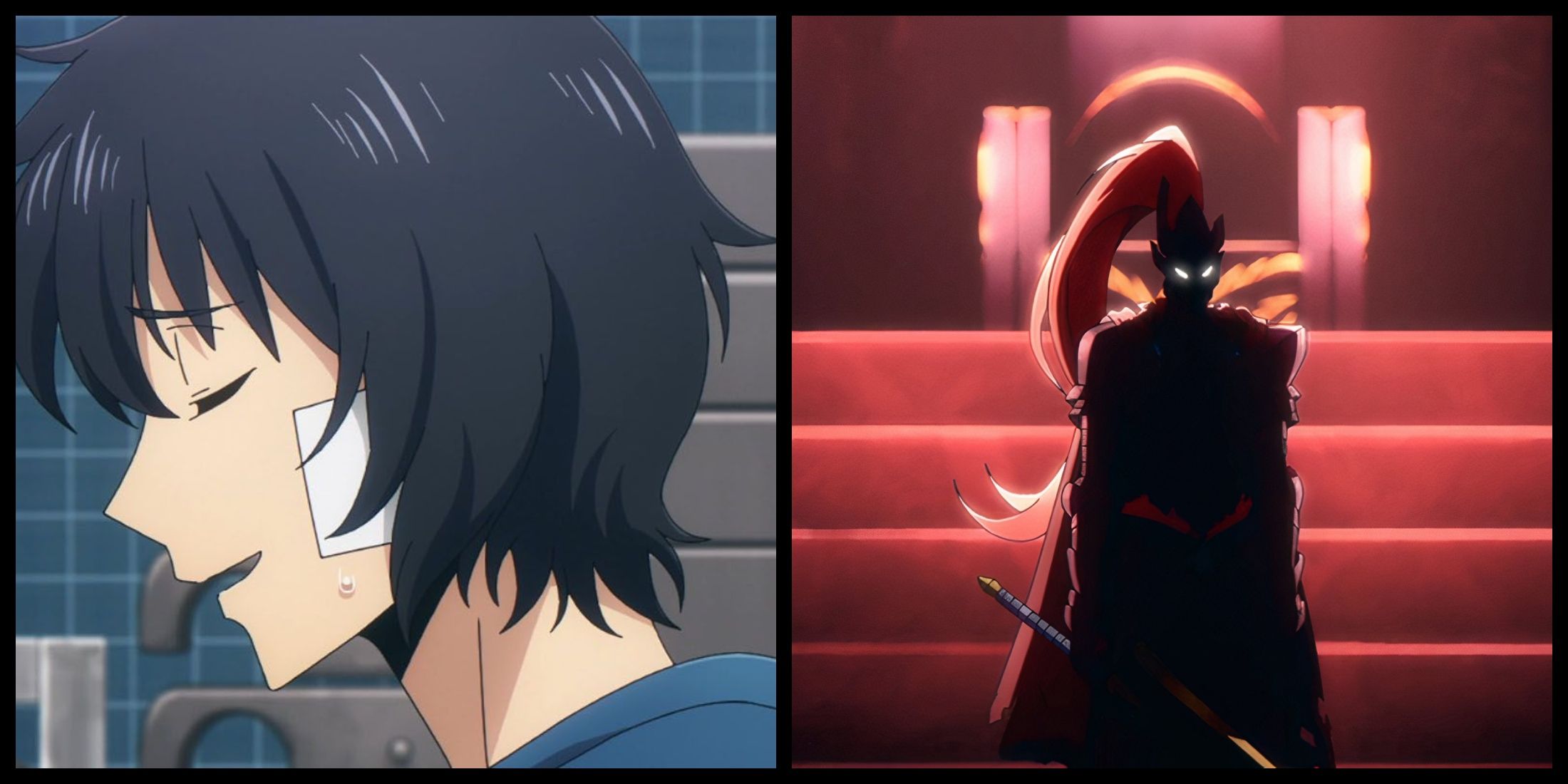 young jinwoo and igris side by side