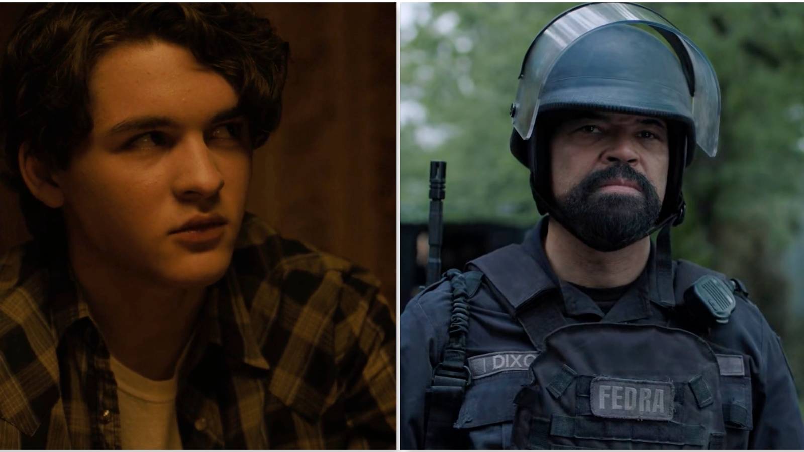 Young Joel and Isaac in The Last of Us Season 2