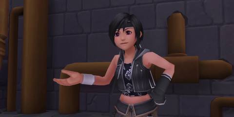 Yuffie in Kingdom Hearts 2