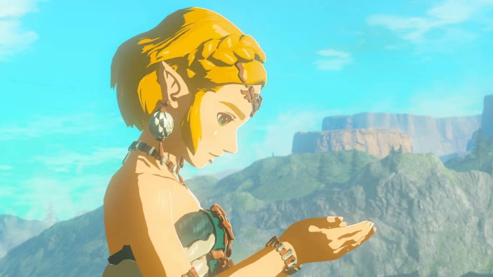 Legend of Zelda fan creation Zelda crochet dress