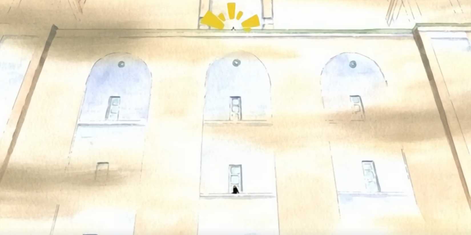 Zoro on the roof One Piece