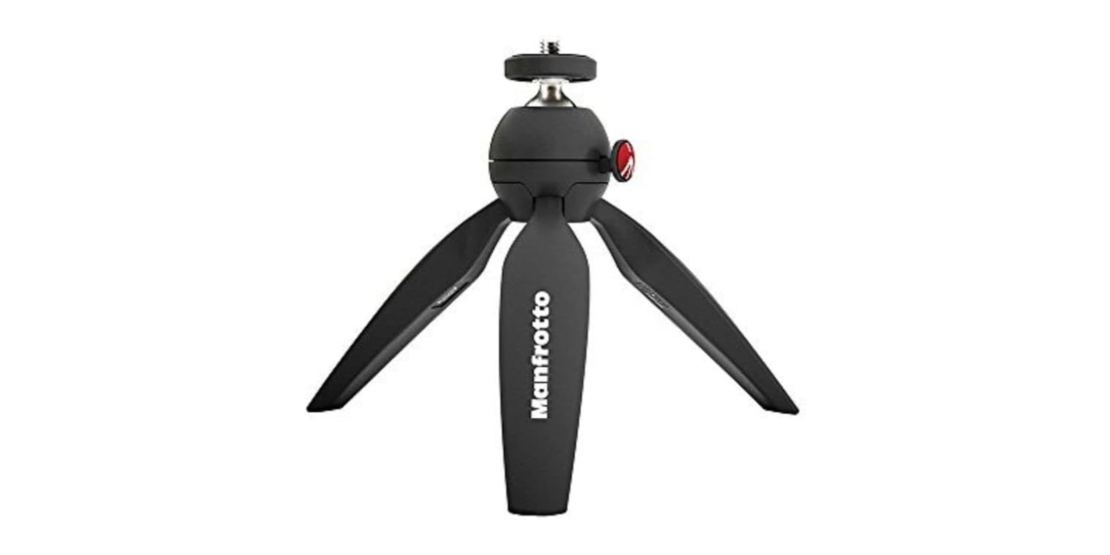Picture Manfrotto MTPIXIMII-B tripod on white background.