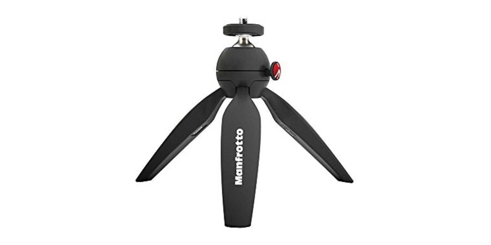 Image of Manfrotto MTPIXIMII-B Tripod on a white background.