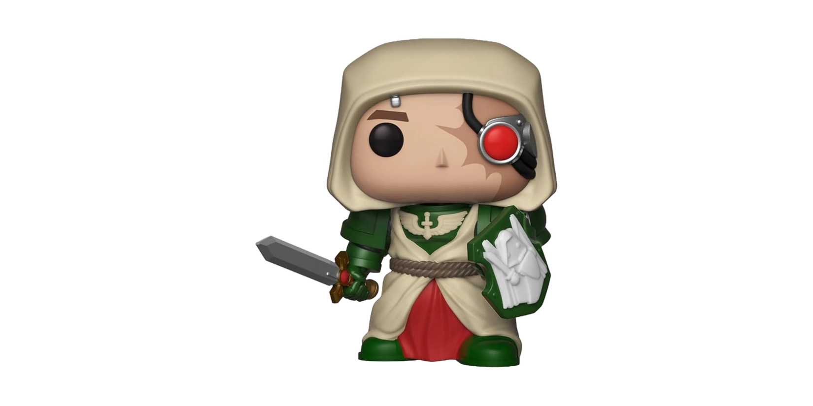 Image of Dark Angel Veteran Funko Pop on a white background.