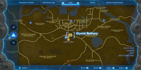 The Crystal Refinery Near Lookout Landing 