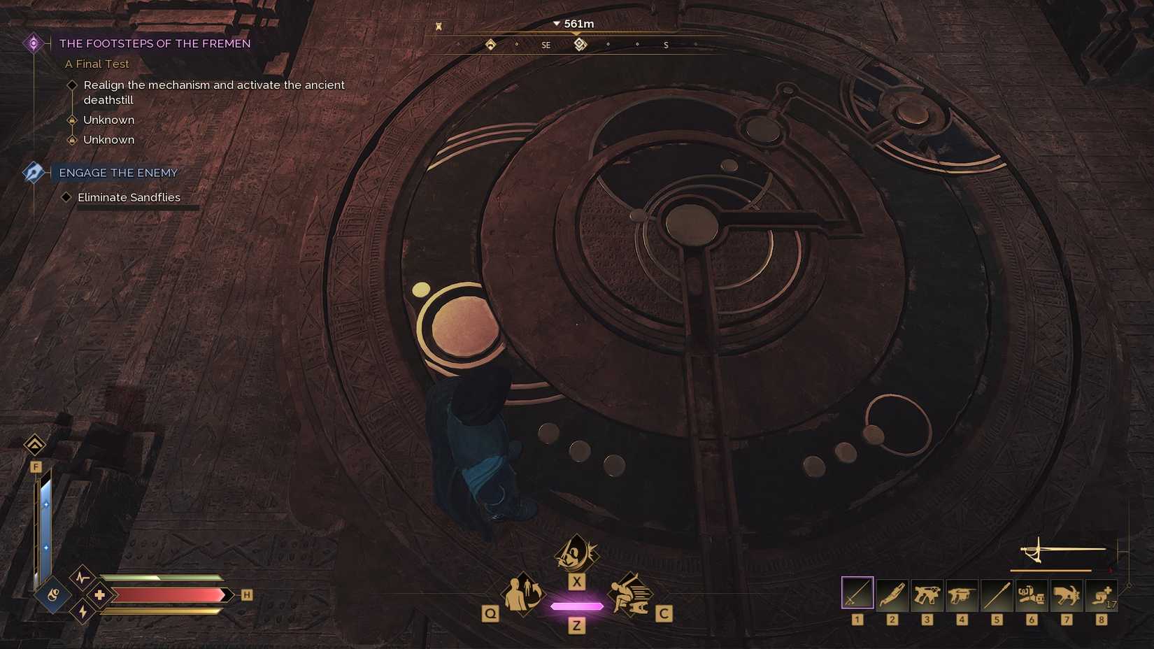 Dune: Awakening Eighth Trial of Aql Disc Puzzle solution