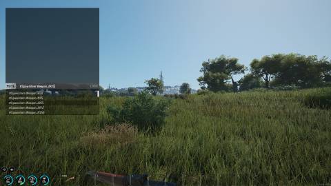 SCUM Spawn Item command