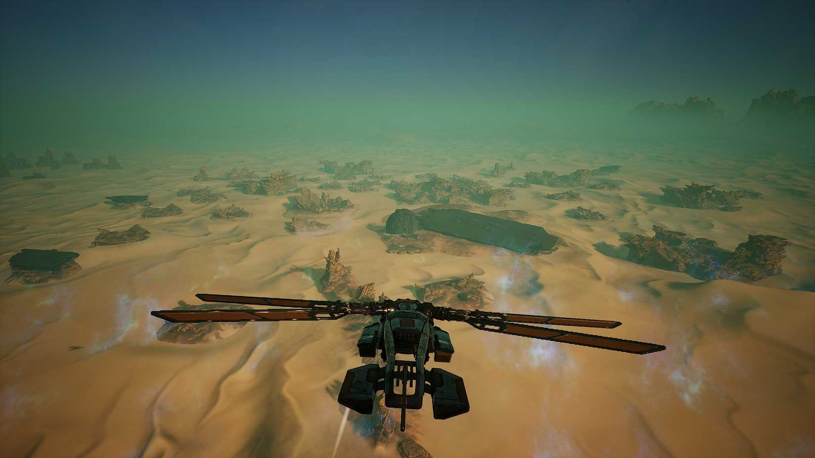 Dune: Awakening Flying Over Sheol