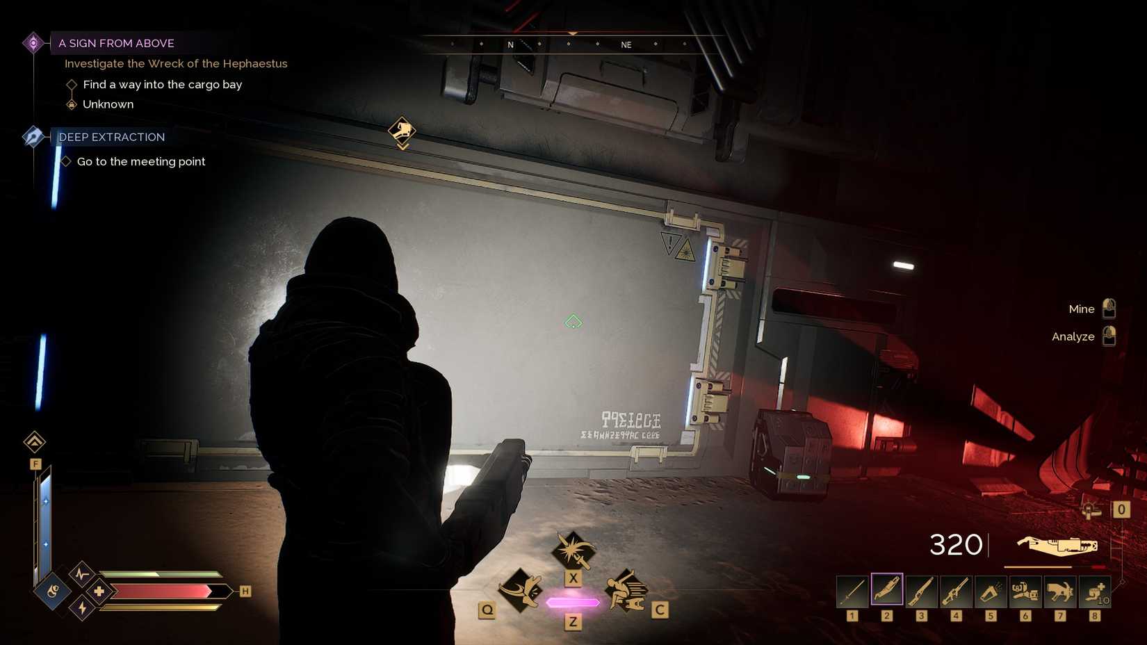 Dune Awakening Wreck of the Hephaestus Cargo Bay door