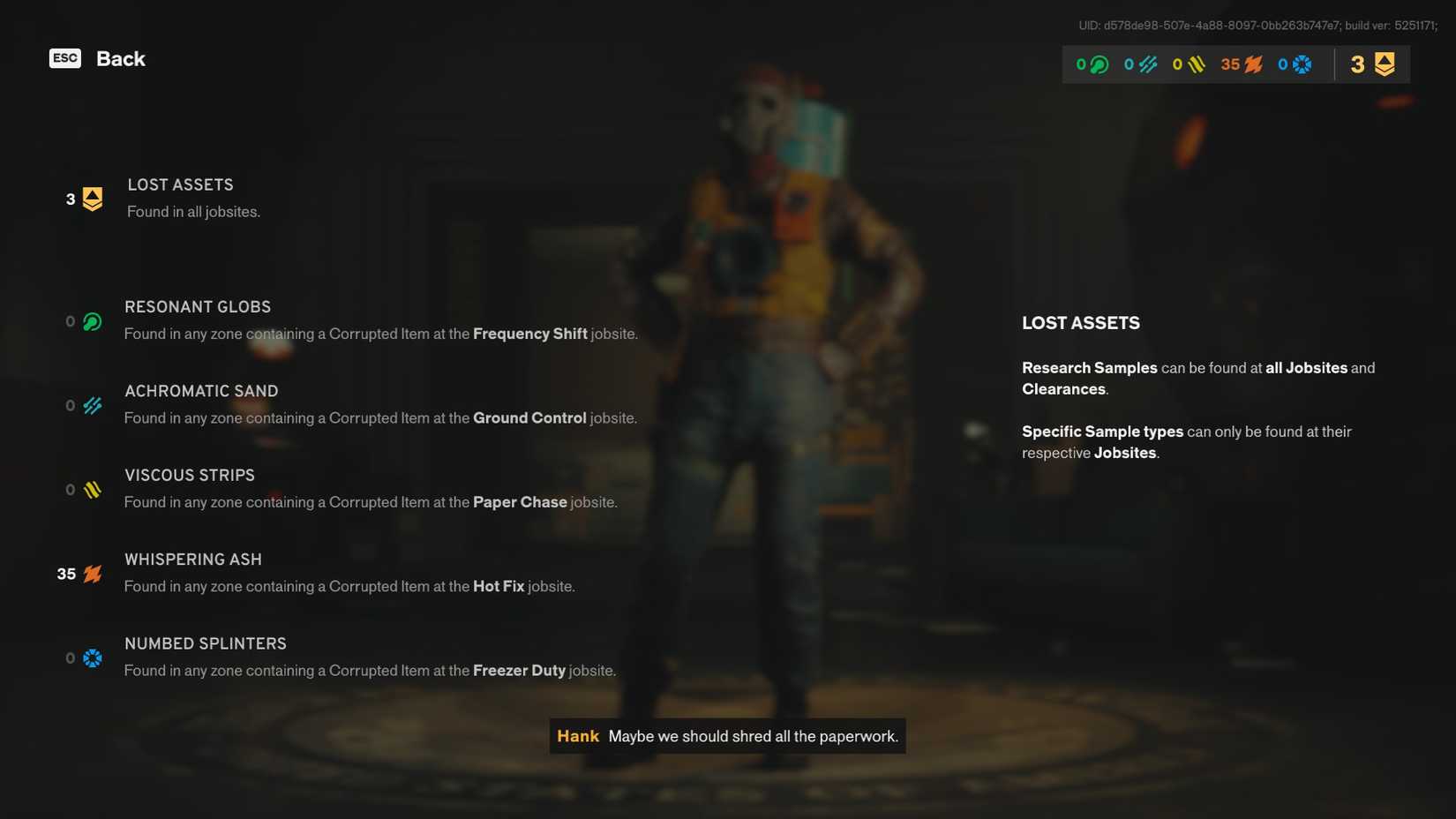 FBC: Firebreak All Research Samples