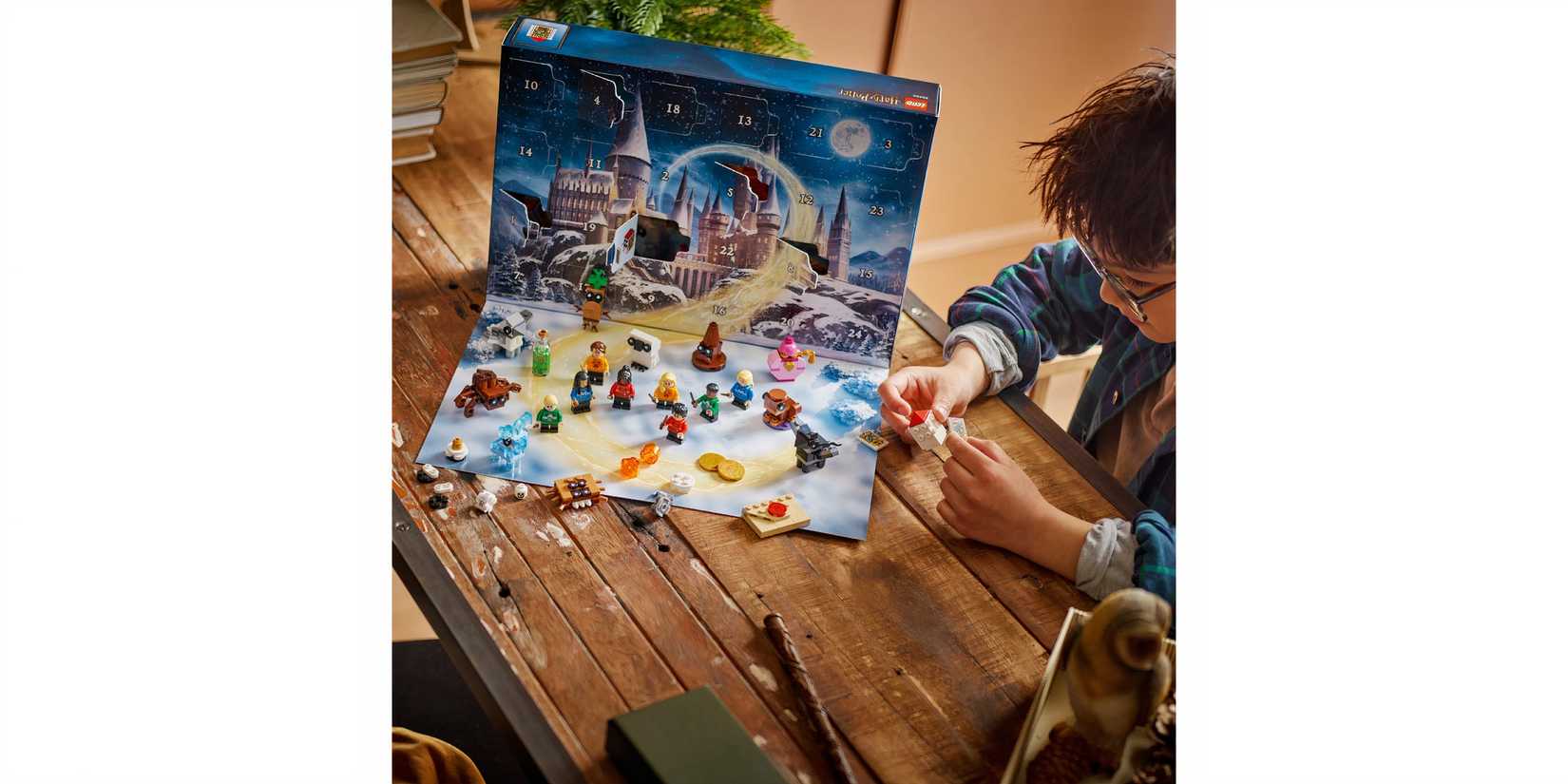 2025 Harry Potter LEGO Advent Calendar Display Top