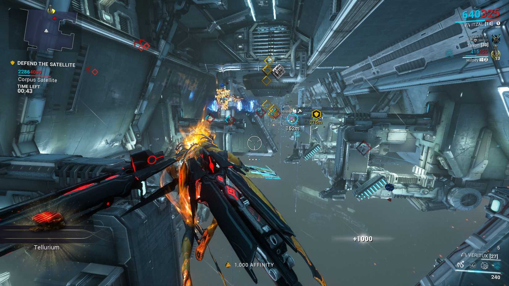 Warframe Tellurium drop