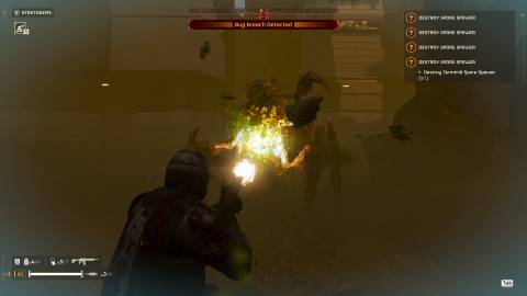 Helldivers 2 Pacifier AR gameplay