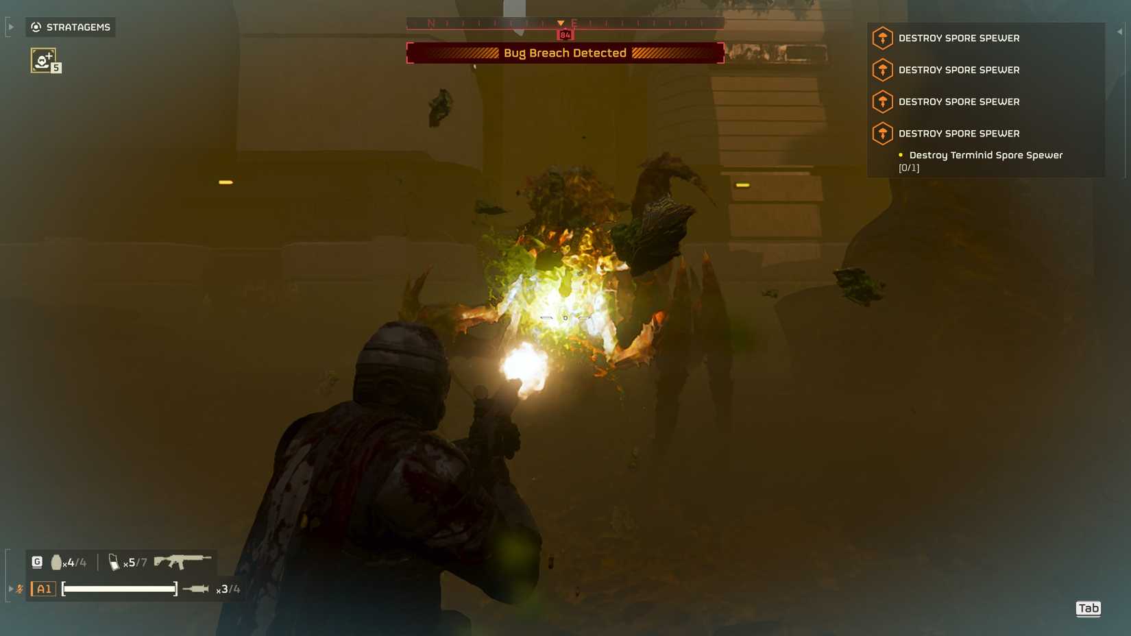 Helldivers 2 Pacifier AR gameplay