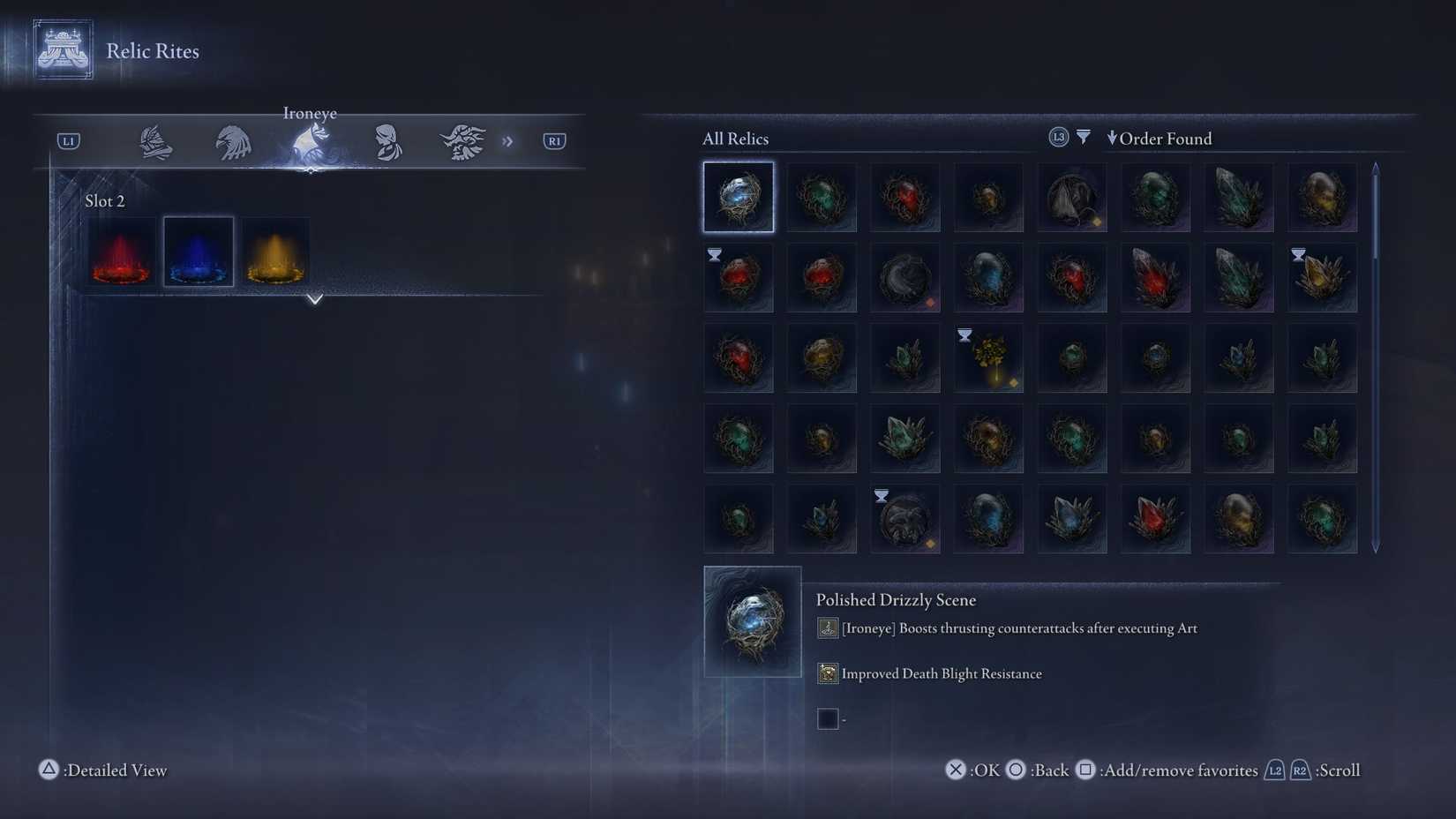 Elden Ring Nightreign Thrusting Counterattack Relic