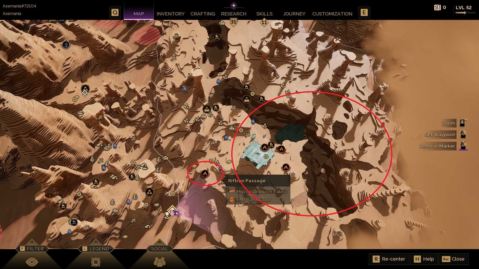 Dune: Awakening Erythrium Crystal locations