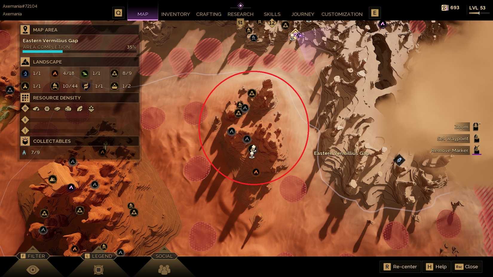 Dune: Awakening Iron Farming Spot