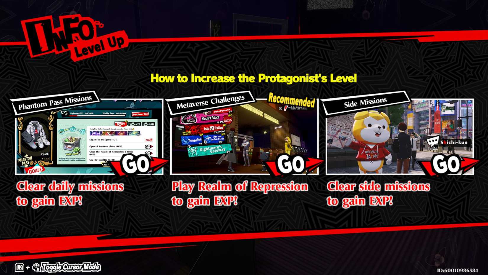 Persona 5 The Phantom X_How to Level Up Protagonist