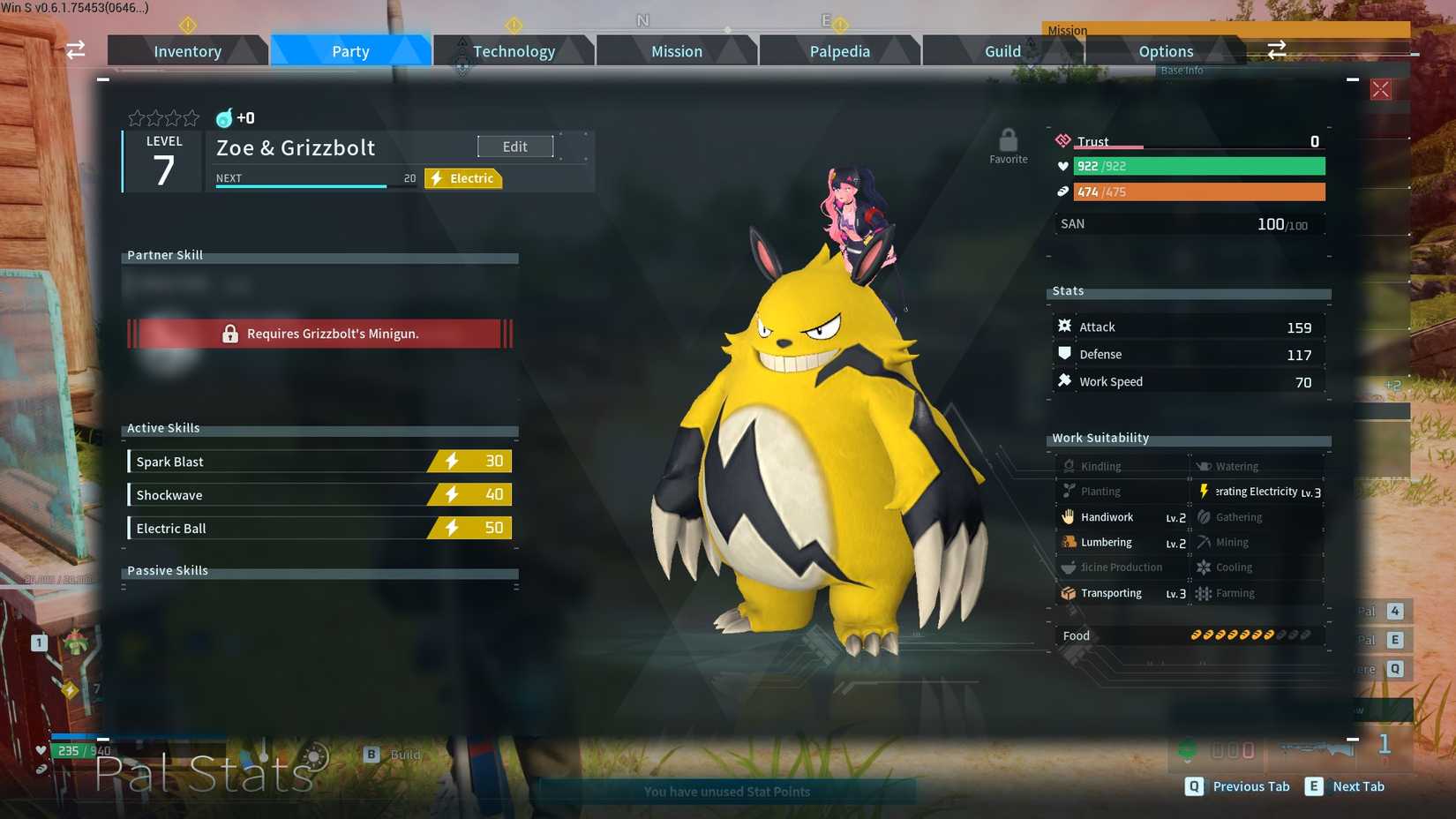 Palworld_Zoe and Grizzbolt