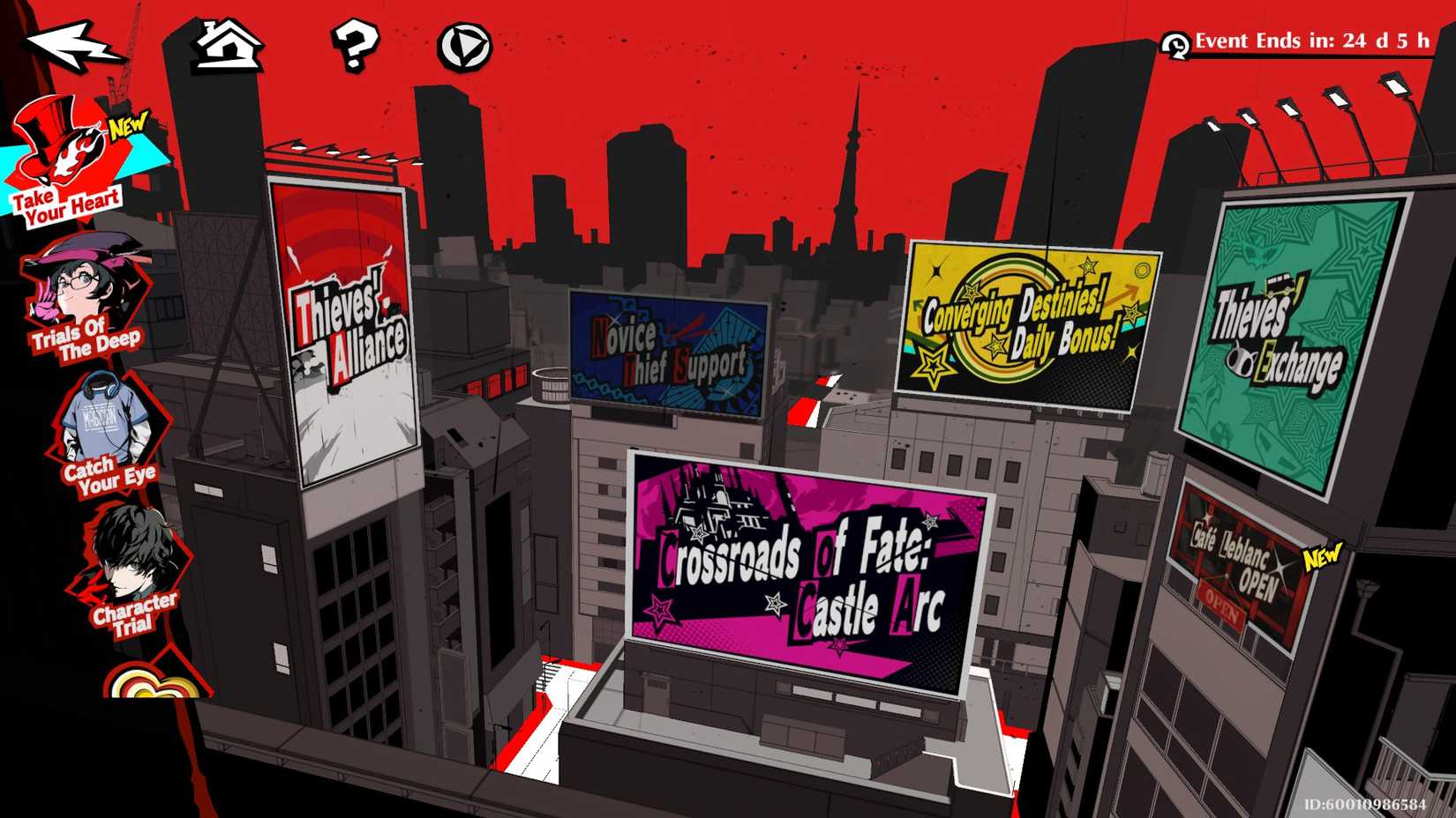 Persona 5 The Phantom X_Take Your Heart_Crossroads of Fate_Castle Arc