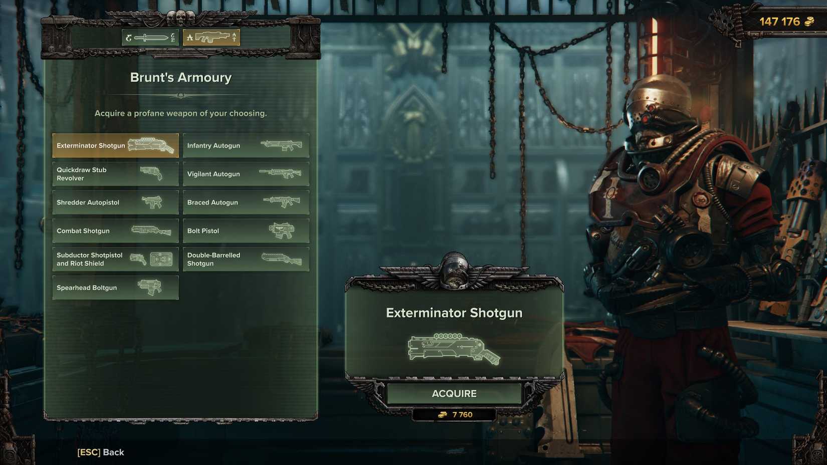 Darktide Arbitrator All Ranged Weapons