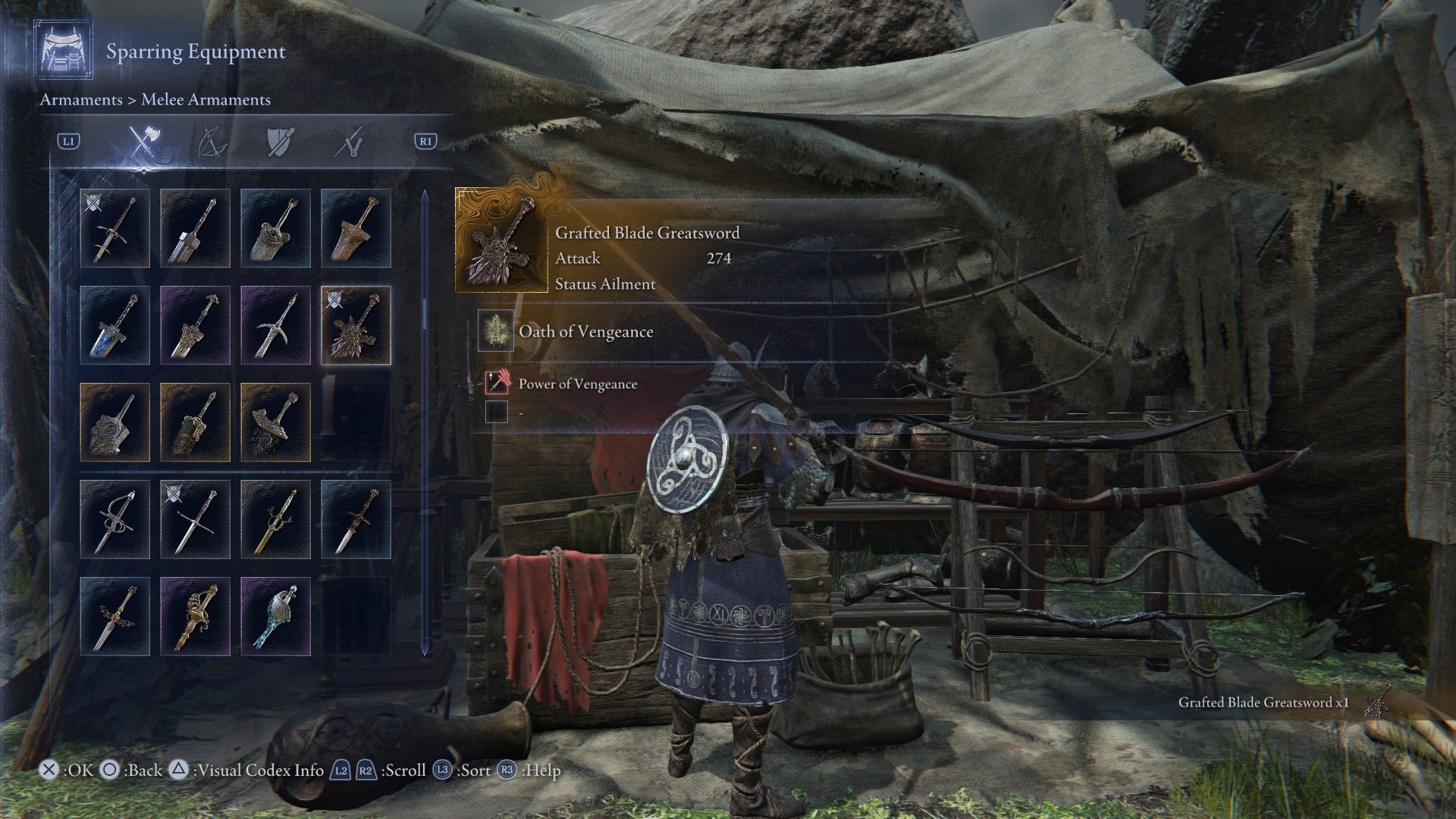 Elden Ring Nightreign Grafted Blade Greatsword sparring grounds