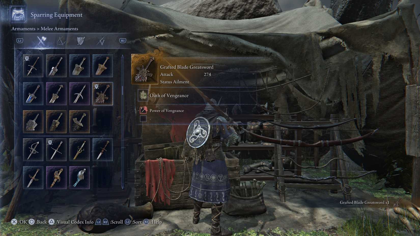 Elden Ring Nightreign Grafted Blade Greatsword sparring grounds