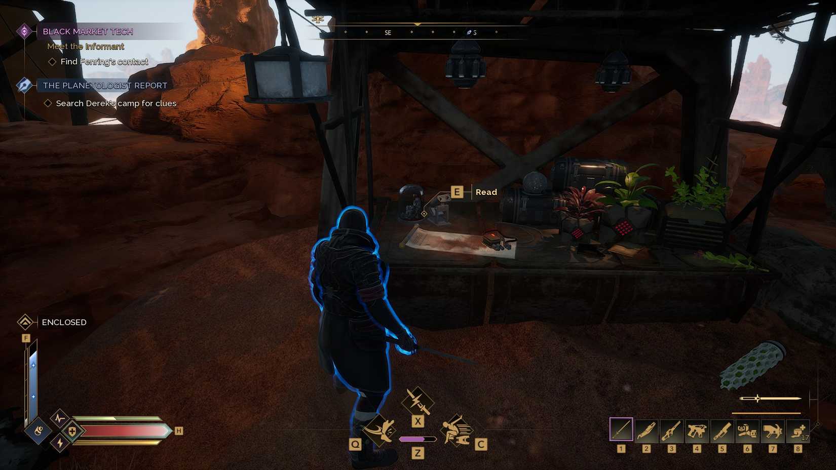 Dune Awakening Derek Note Location