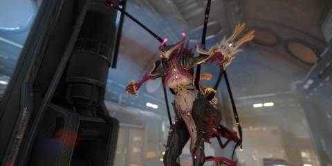 Warframe Oraxia midair