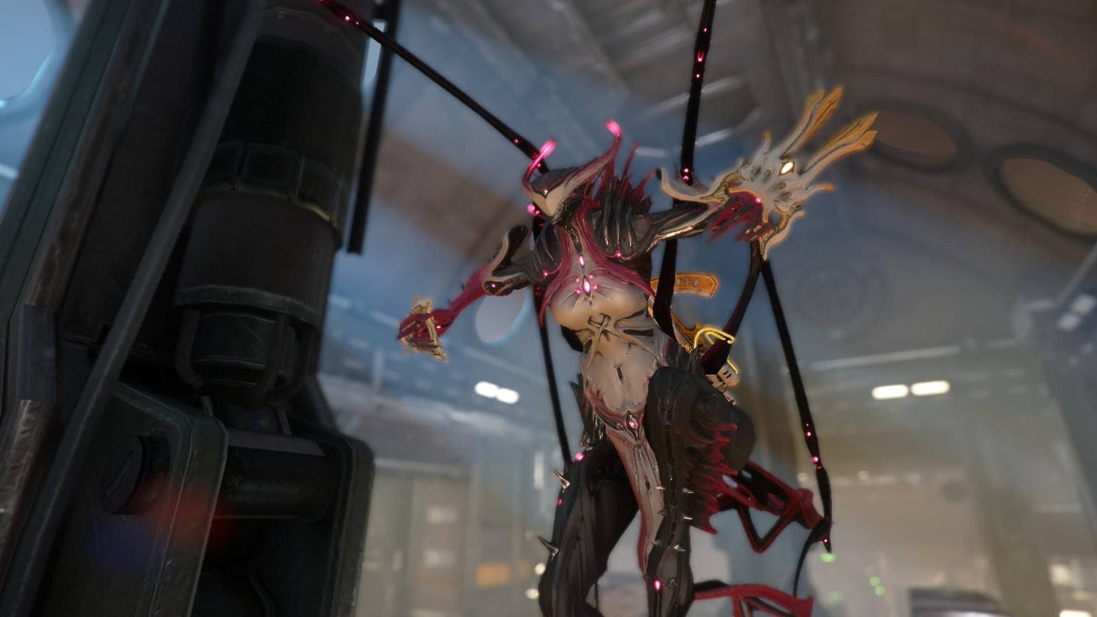 Warframe Oraxia midair