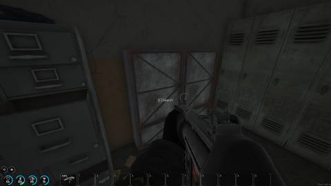 SCUM police station gun cabinet