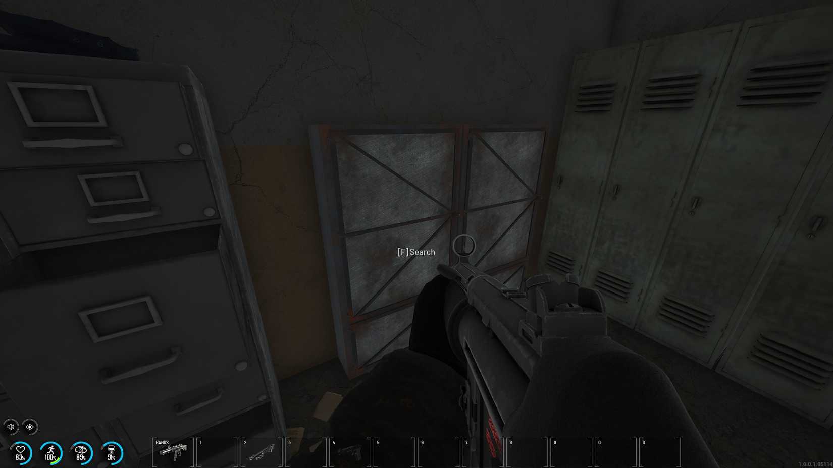 SCUM police station gun cabinet