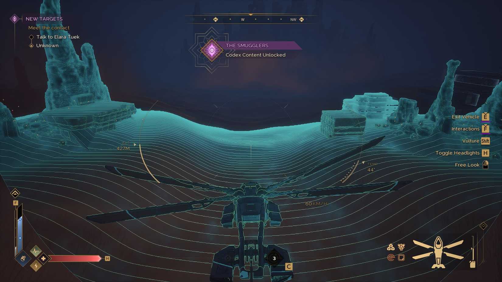 Dune: Awakening Ornithopter Scan