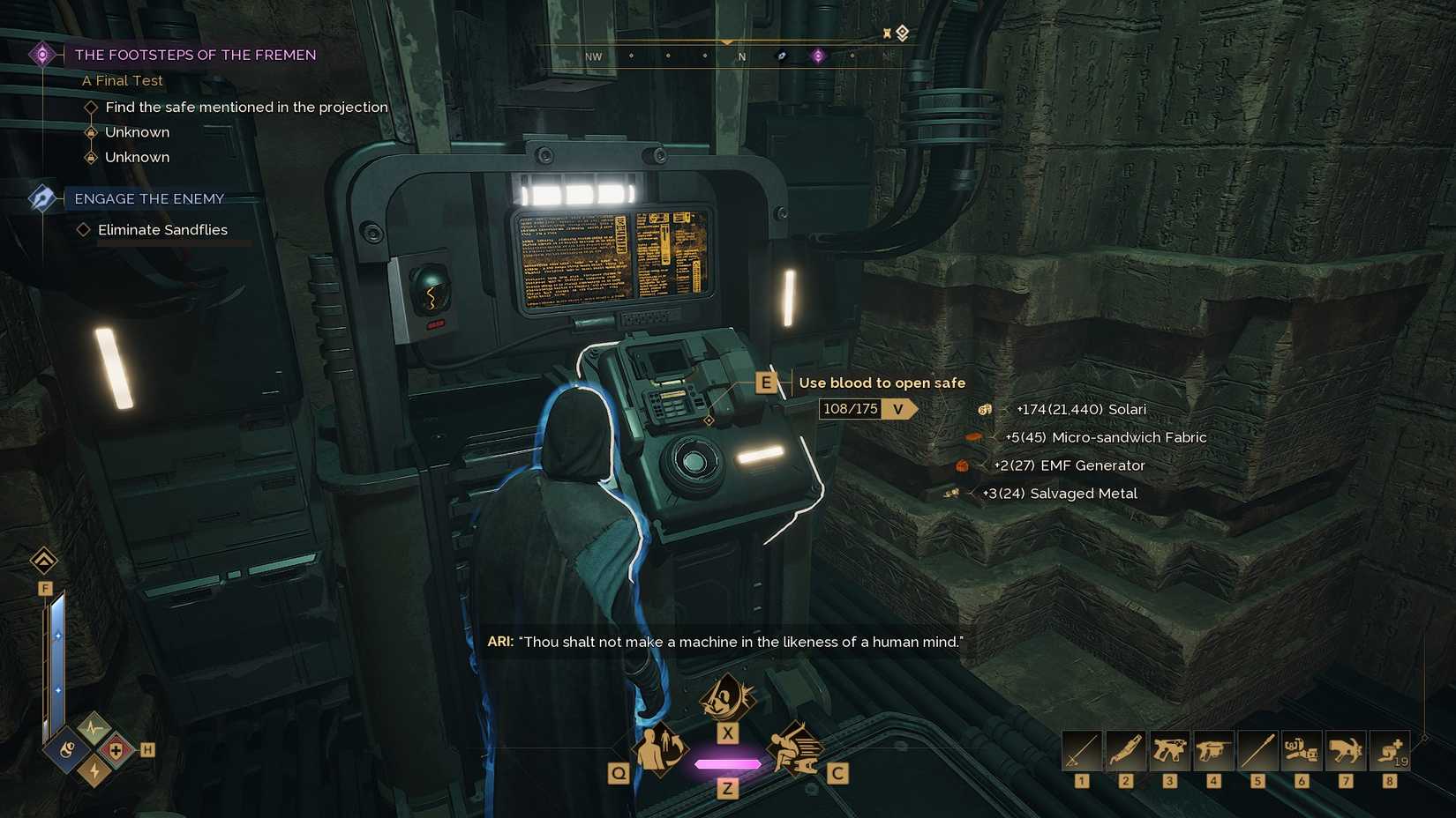 Dune Awakening Eighth Trial of Aql Console