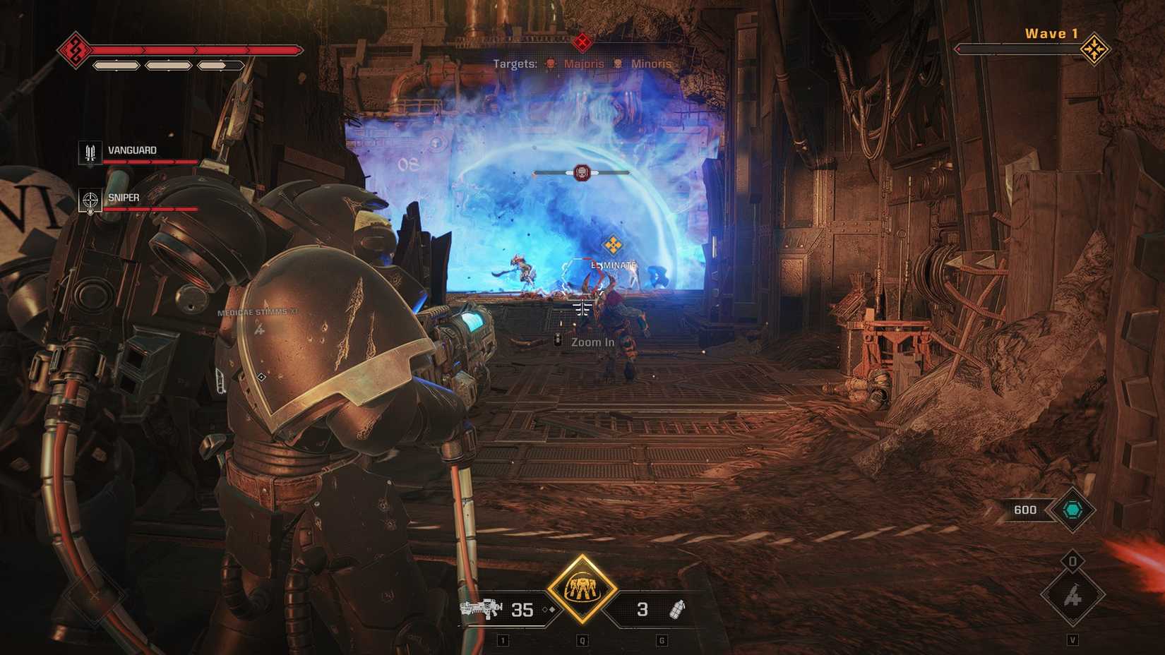 Space Marine 2 Heavy in Siege Mode