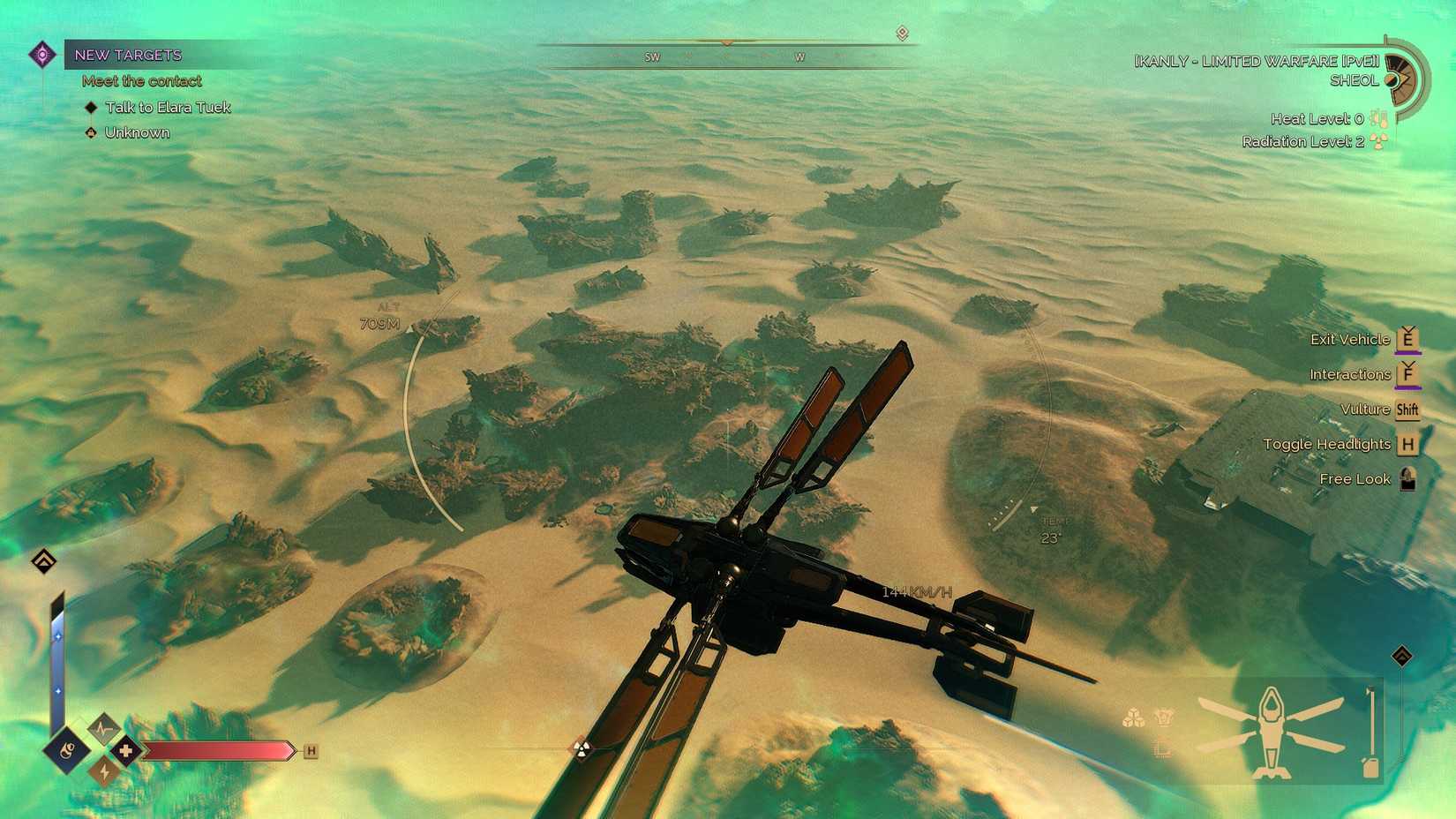 Dune: Awakening Ornithopter in Sheol