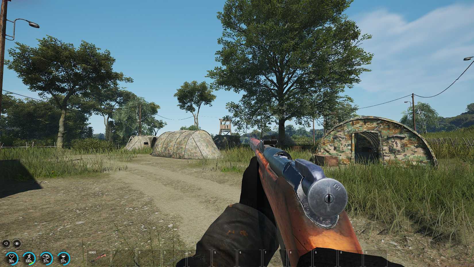 Hunting camp in SCUM