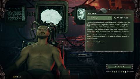 Darktide Personality Scourge rename