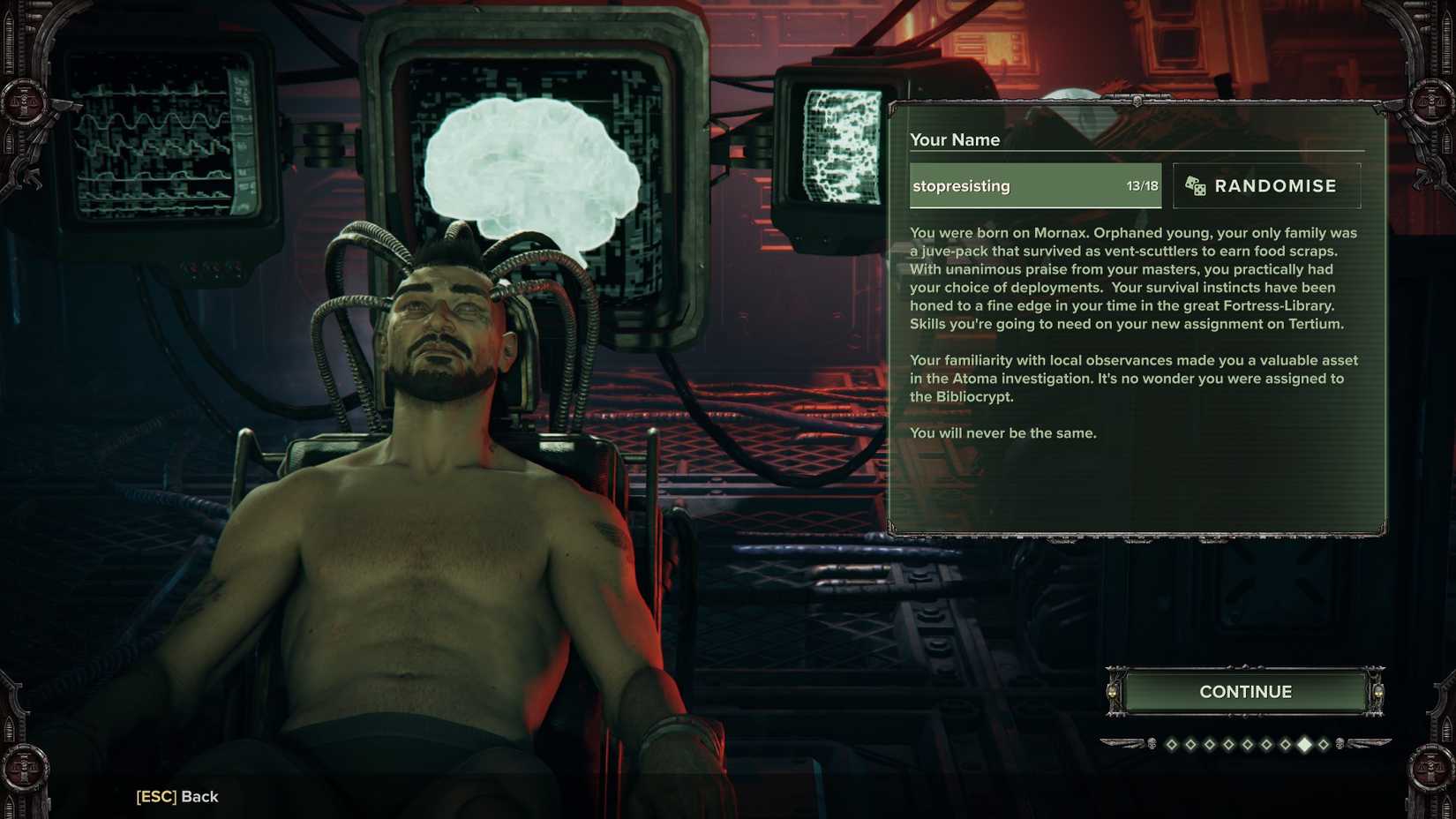 Darktide Personality Scourge rename