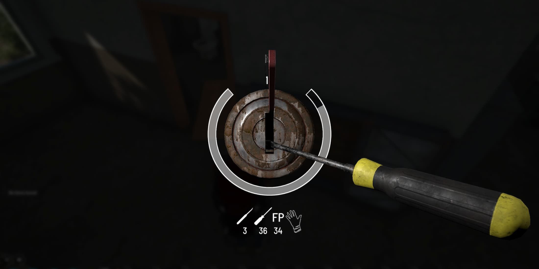 SCUM Lockpick interface