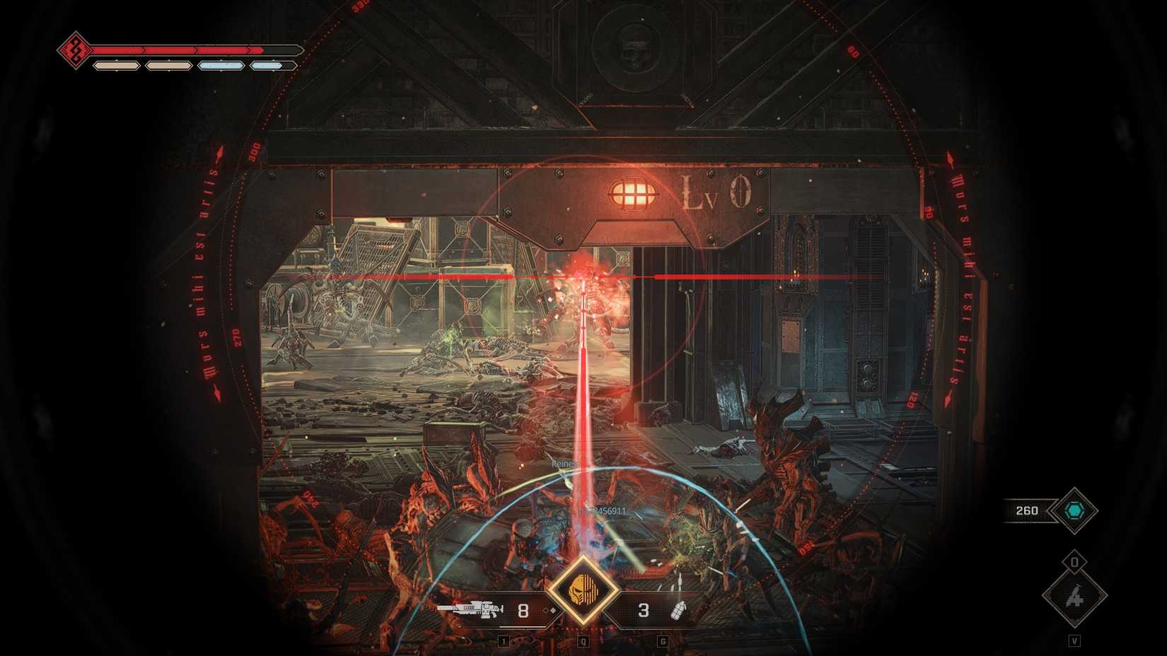 Space Marine 2 Sniper in Siege Mode