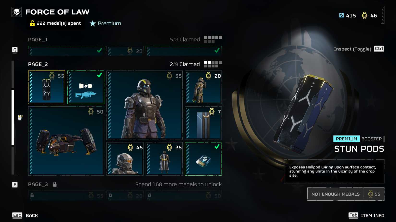 Helldivers 2 Stun Pods Booster