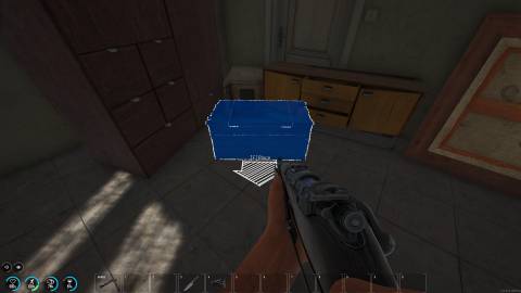 SCUM Placing a chest