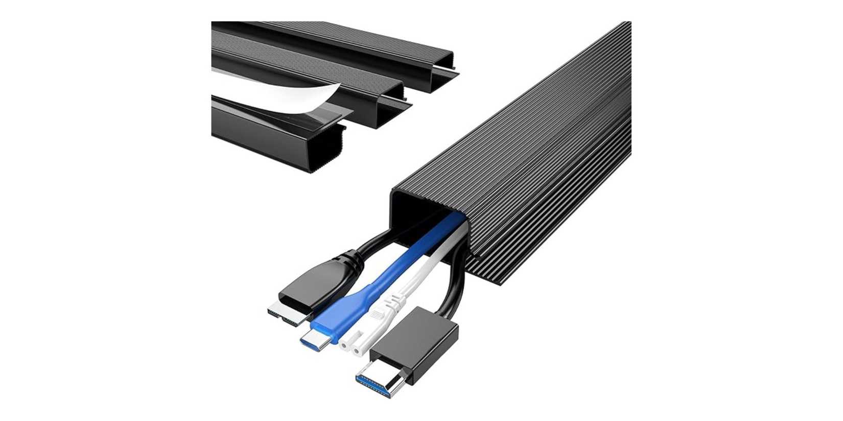 Image of the Delamu J-Channel Raceway Kit on a white background.