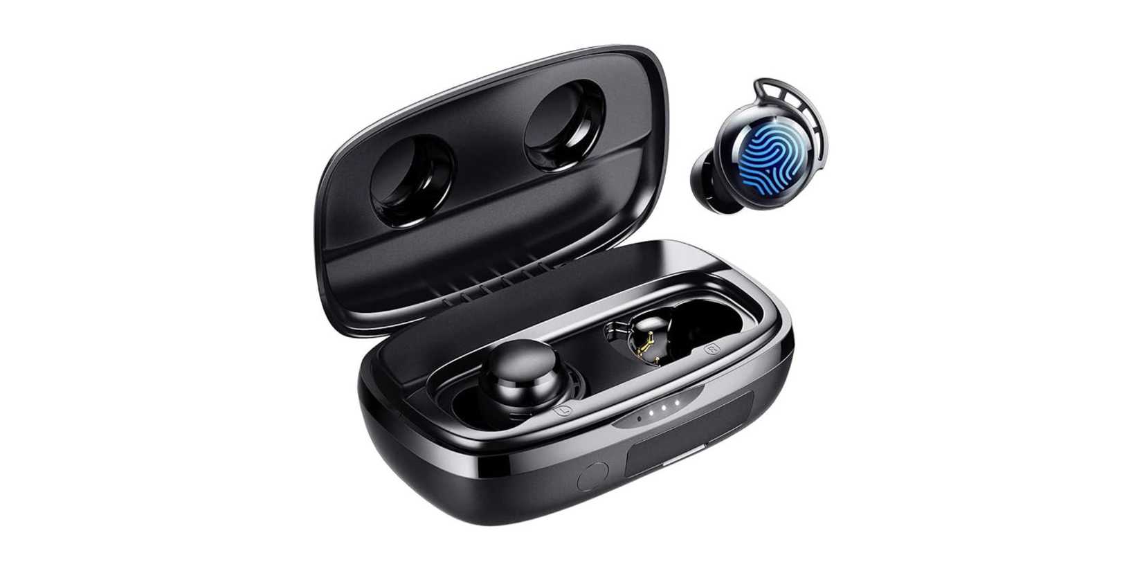 Image of Tribit Flybuds 3 on a white background.