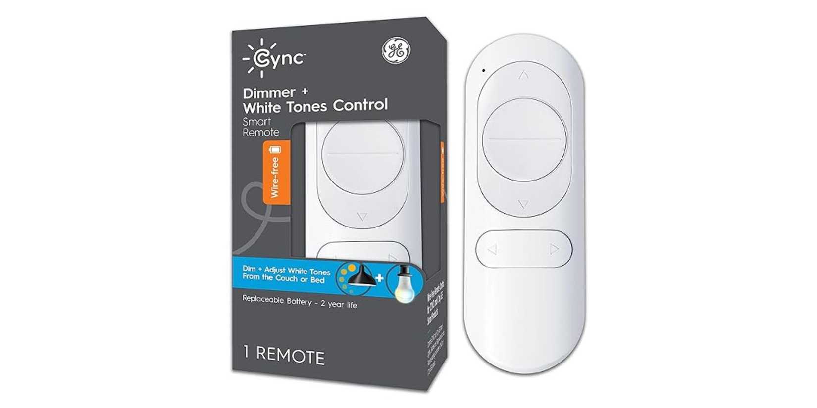 Image of GE CYNC Smart Remote on a white background.