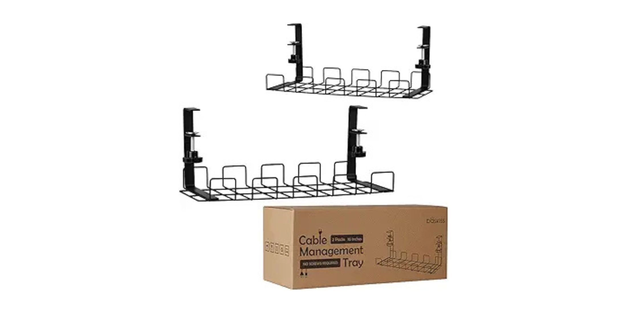 Image of Baskiss clamping strips (2-pack) on a white background.