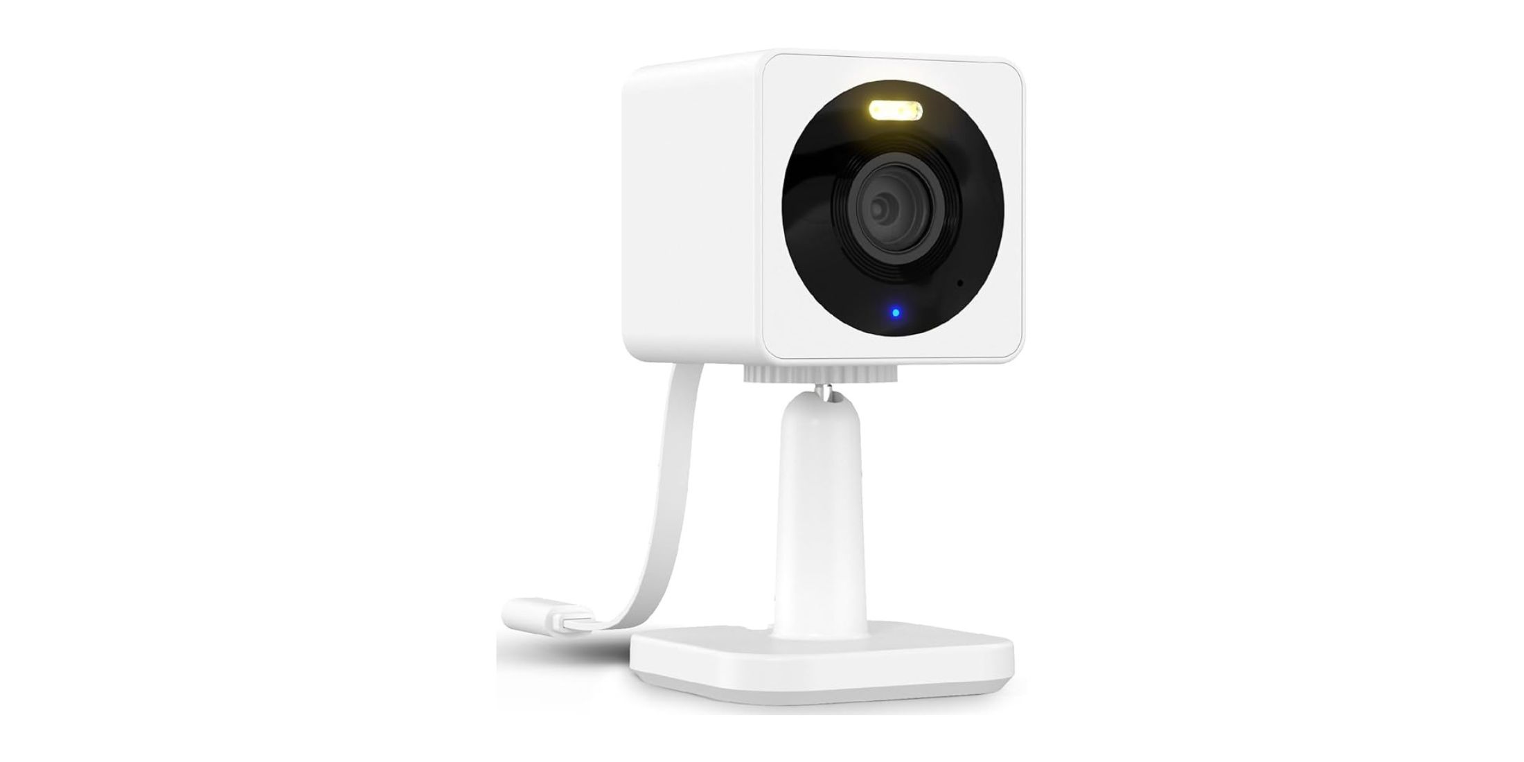 Image of the security camera Wyze Cam OG on a white background.